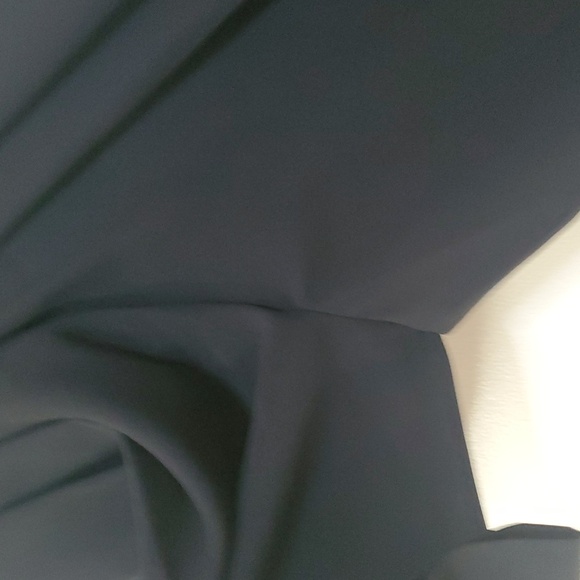 J.Crew Black Wideleg Jumpsuit Size 2 Cropped Flowy Romper Bow Tie Shoulders - Picture 5 of 15